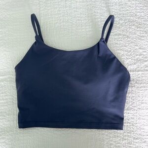 Navy Blue Athletic Tank Top